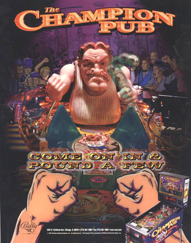 rgcpinball.com - Bally The Champion Pub